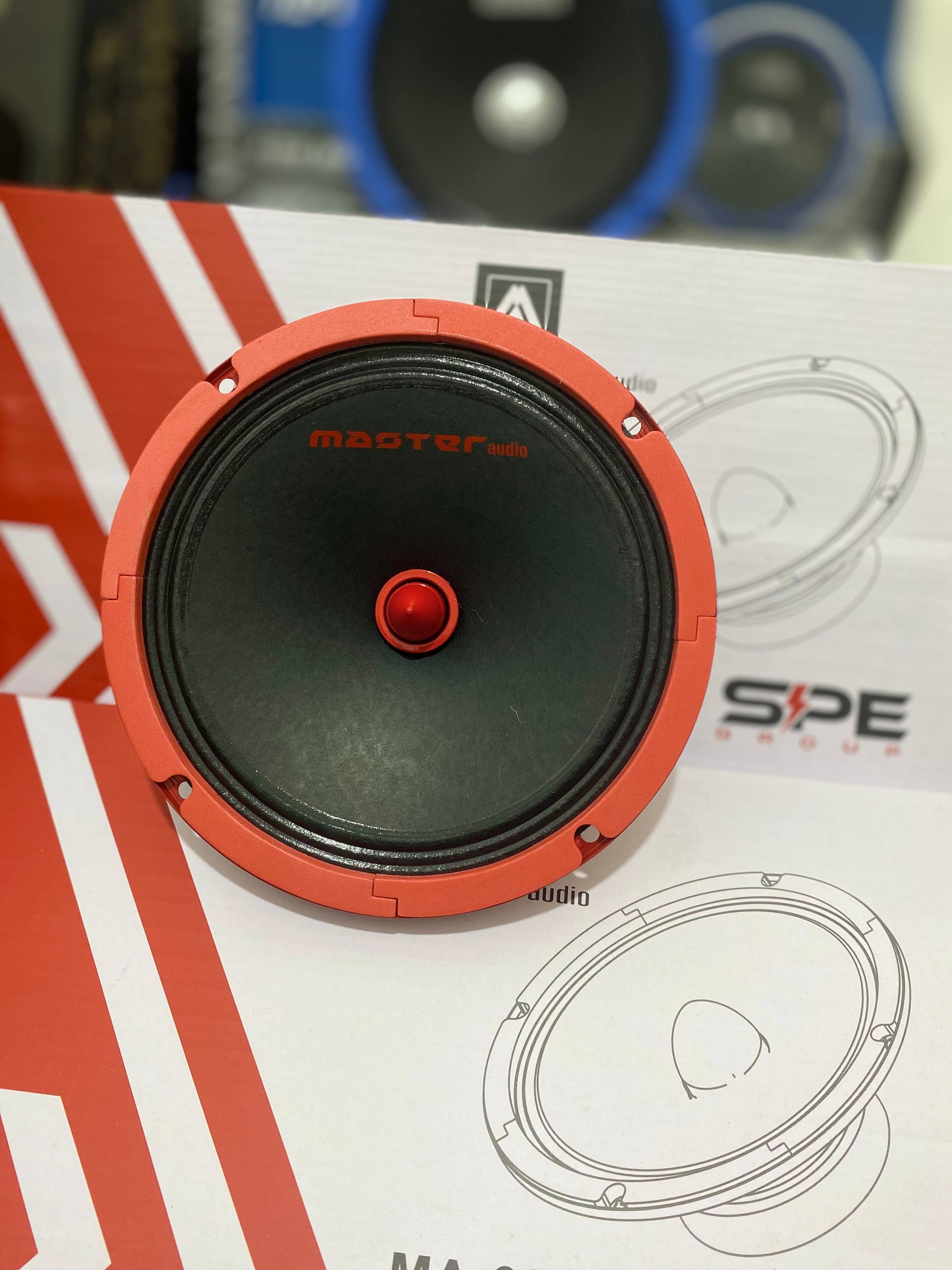 میدرنج 6اینچ مستر آیدیو بولت فلزی