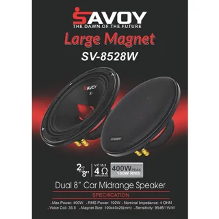 میدرنج8اینچ ساووی مدلsv-8528ظرفیت400وات